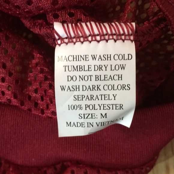 New Doggie Florida State Seminoles Jersey Stretchy Liteweight Size Med 16-18” - Picture 6 of 6